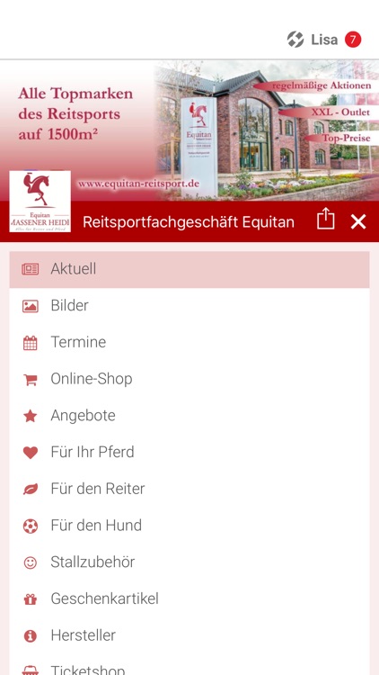 Reitsportfachgeschäft Equitan