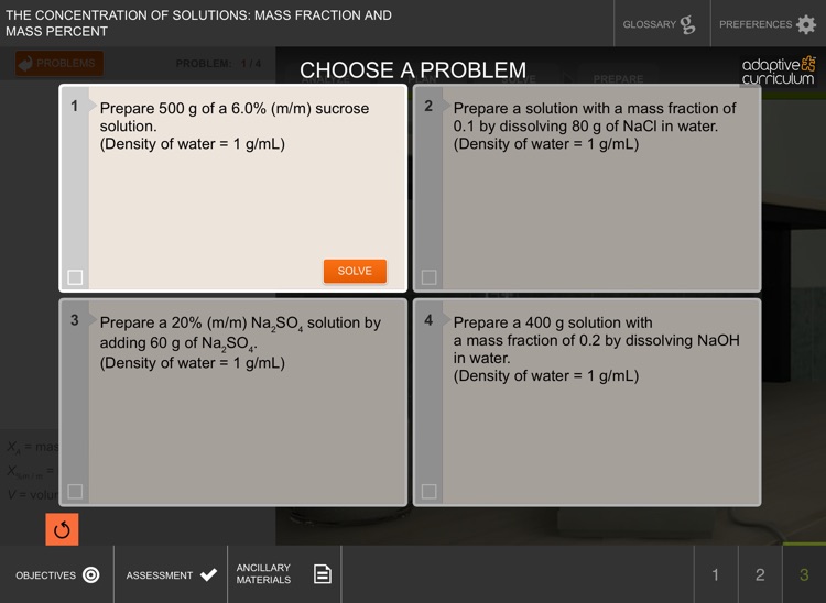 Mass Fraction and Mass Percent