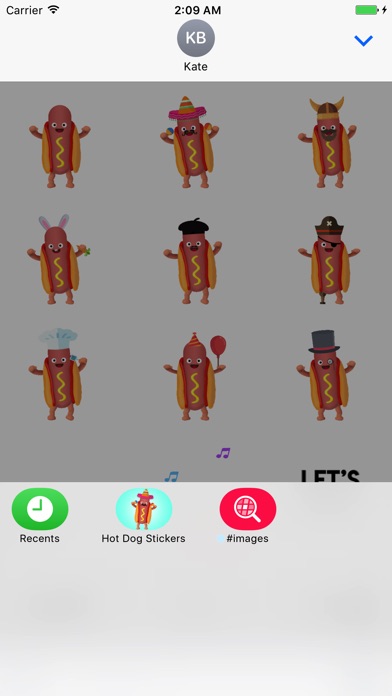 Hotdog Animated Stickers screenshot 4