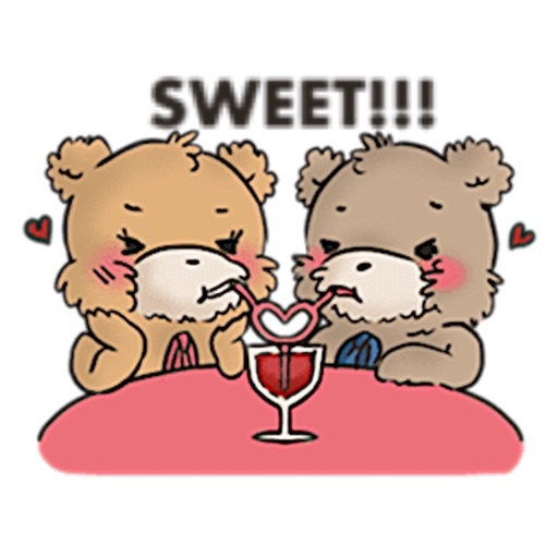Cute Bears For Valentine Emoji icon
