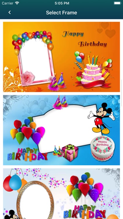 Birthday Photo Frames & Cards screenshot-3