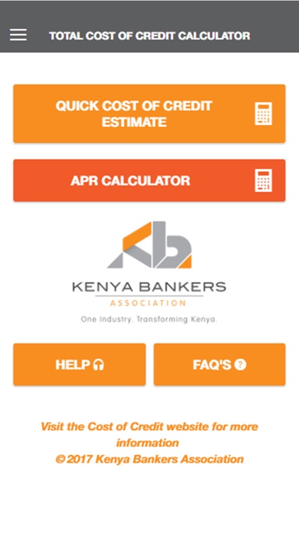 Cost of Credit Calculator