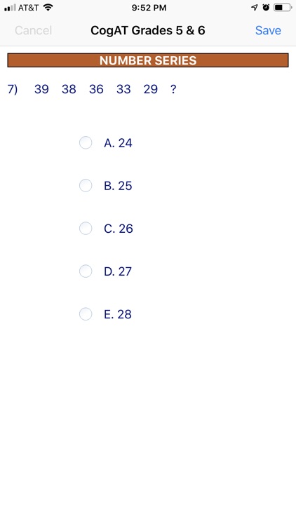 CogAT Grades 5 & 6 screenshot-7