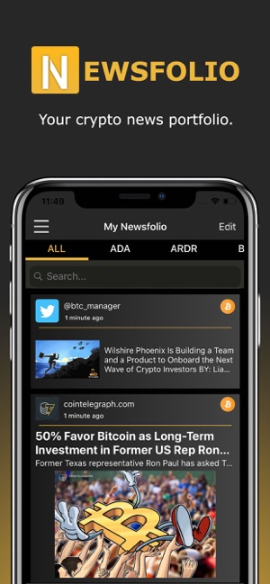 Newsfolio - Crypto News(圖1)-速報App
