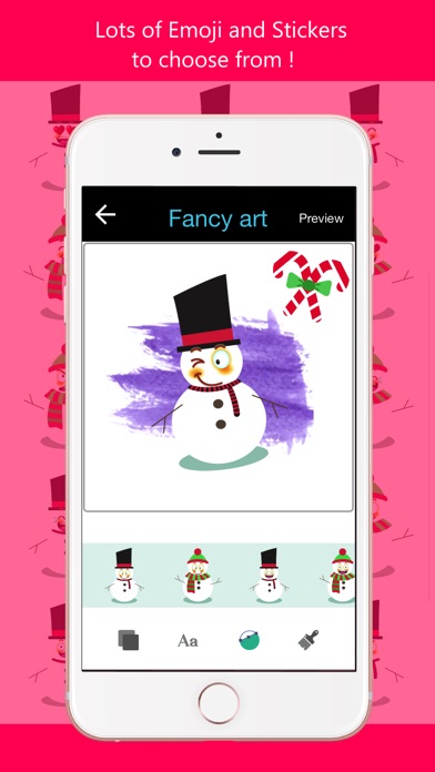 Christmas Buddy Snowman Maker screenshot 3