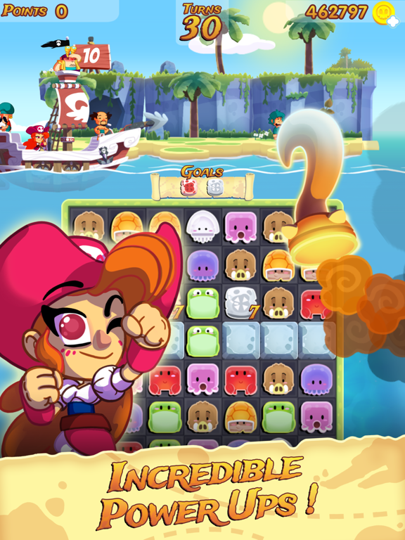 Pirate Match Adventure ™ screenshot 4