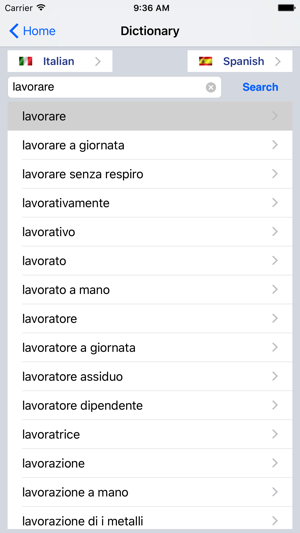 Diccionario Español/Italiano(圖4)-速報App