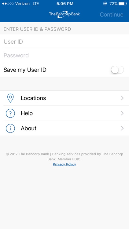 The Bancorp Mobile