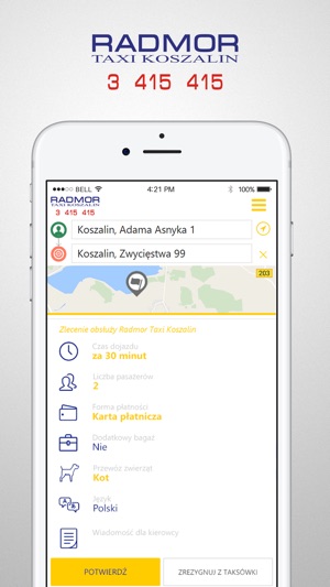 Radmor Taxi - Koszalin(圖3)-速報App