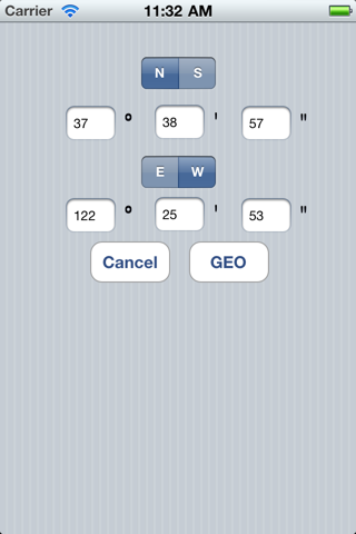 Geo converter -- location screenshot 3