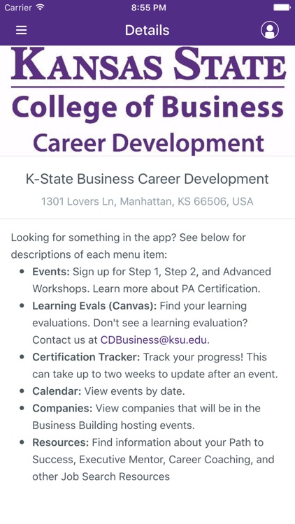 K-State Business Career Dev