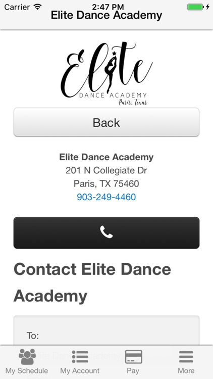 Elite Dance Academy Paris, TX