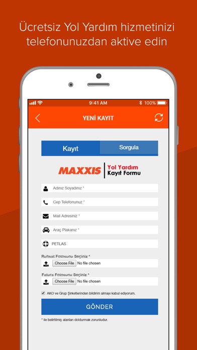 Maxxis Yol Yardım screenshot 3