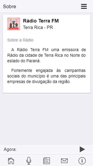 Terra FM screenshot 2