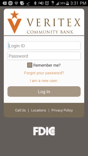 Veritex Mobile Banking