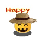 Pumpkin For Halloween Stickers