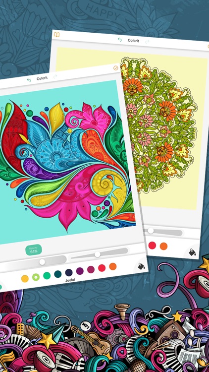 Doodle Color: Coloring Book