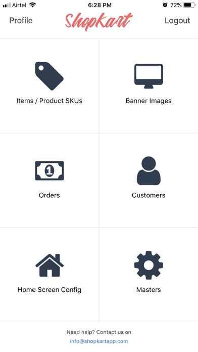 Shopkart Admin screenshot 2
