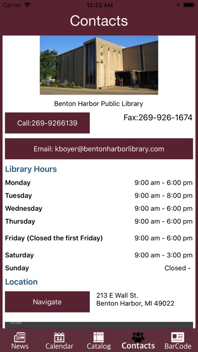 Benton Harbor Public Library screenshot 4