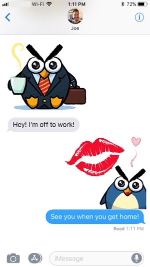 Grumply - Penguin Stickers(圖4)-速報App