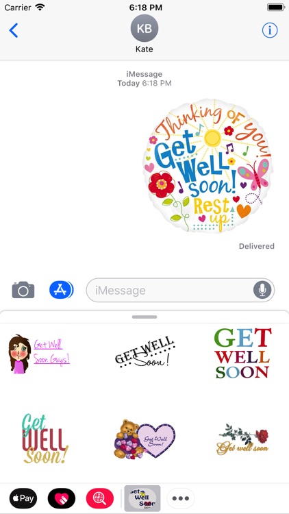 Get Well Soon Stickers 2018