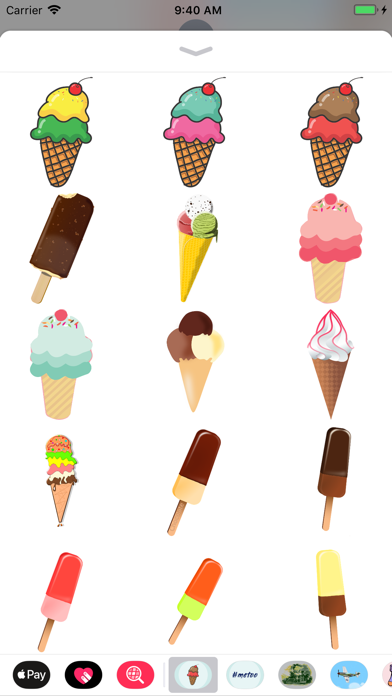 Ice Cream & Popsicle Stickers screenshot 3