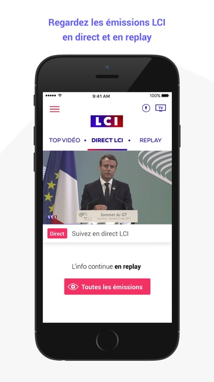 LCI, la chaîne info en continu