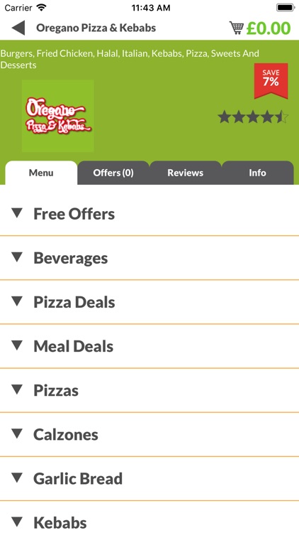 Oregano Pizza & Kebabs