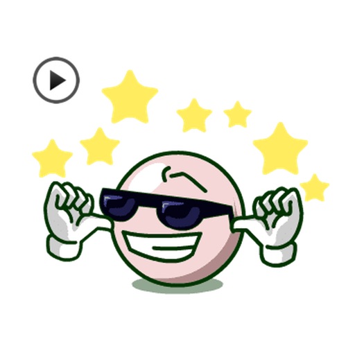 Animated Funny Bouncy Emoji Sticker