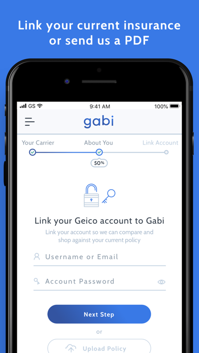 Gabi - Car & Home Insurance screenshot 2