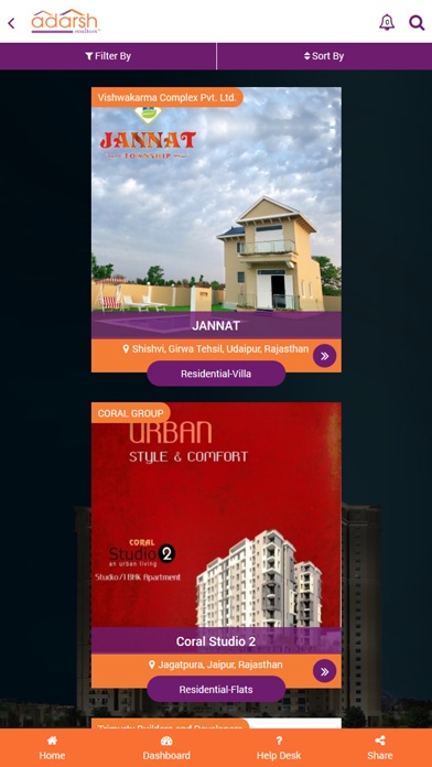 Adarsh Realtors screenshot 2