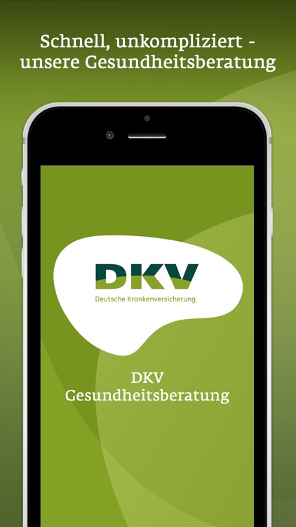 DKV Gesundheitsberatung App