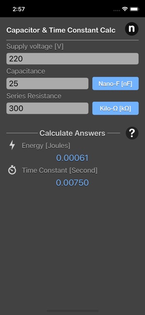 Capacitor Calculator(圖6)-速報App