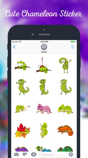 Chameleon Stickers(圖2)-速報App