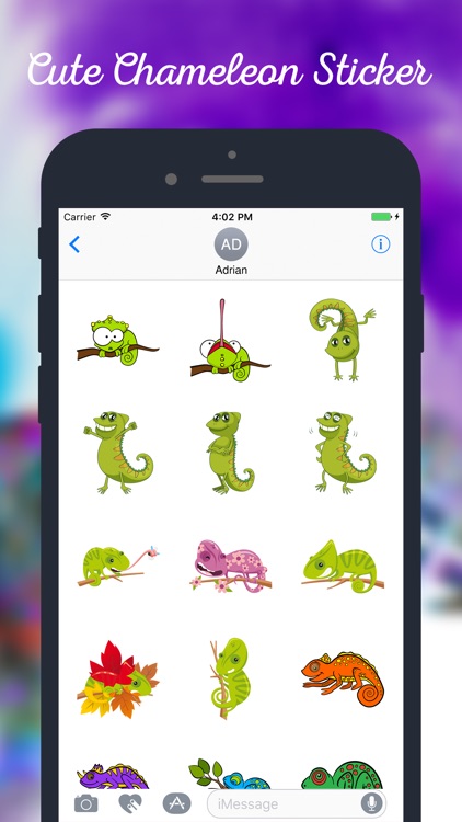 Chameleon Stickers