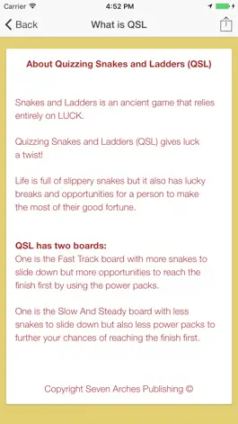 Game screenshot Quizzing Snakes & Ladders apk