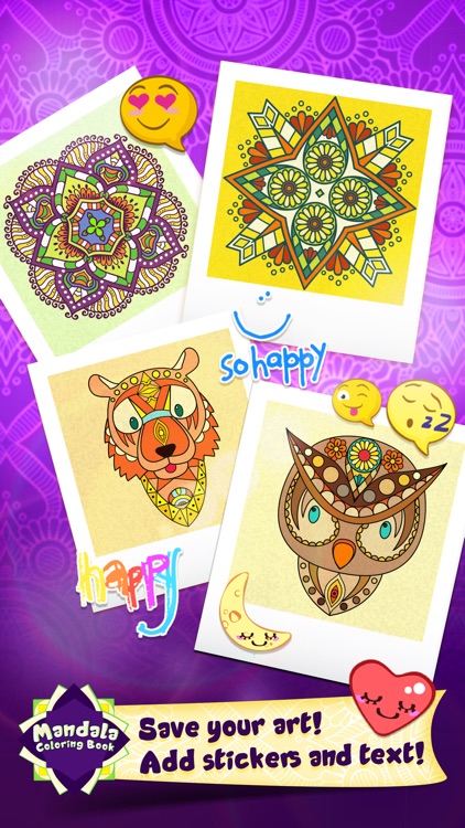 Mandala Draw Coloring Book screenshot-4