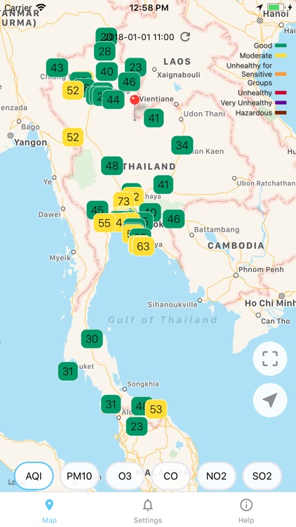 Thailand Air - คุณภาพอากาศไทย