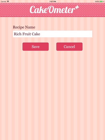 CakeOmeter screenshot 4