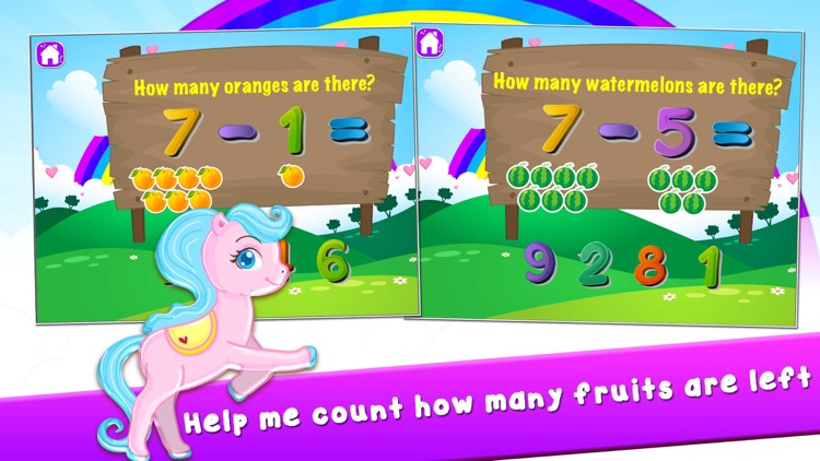 My Pony Play Math Games