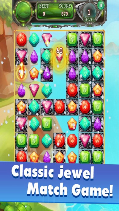 Match3 Gems Quest 2017 screenshot 3