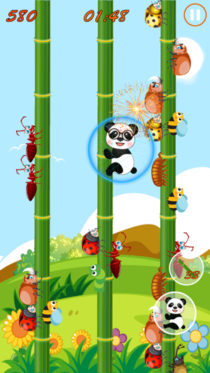 Panda Slide - Attack The Bug(圖2)-速報App