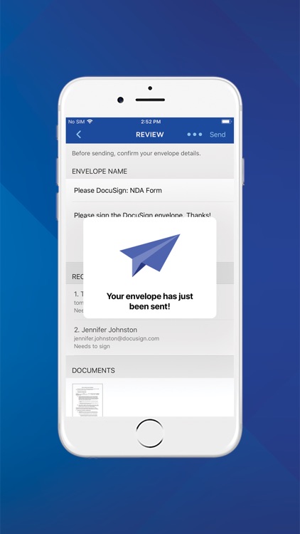 DocuSign - Upload & Sign Docs screenshot-4