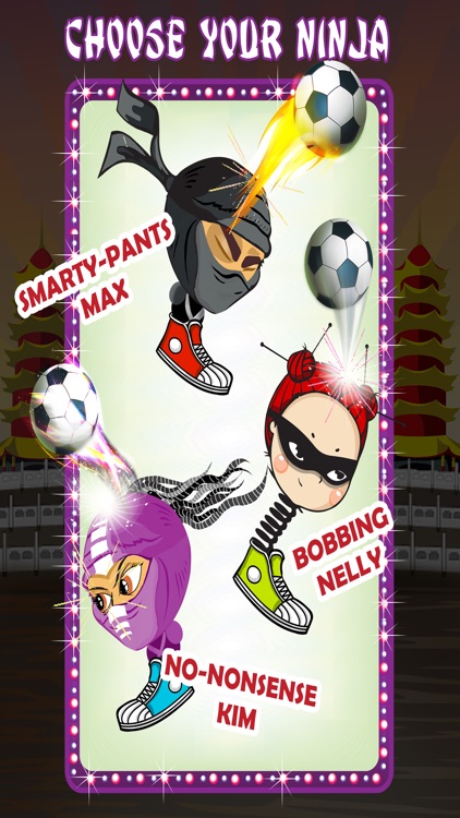 Bobbing Ninja Head Soccer Pro screenshot-3