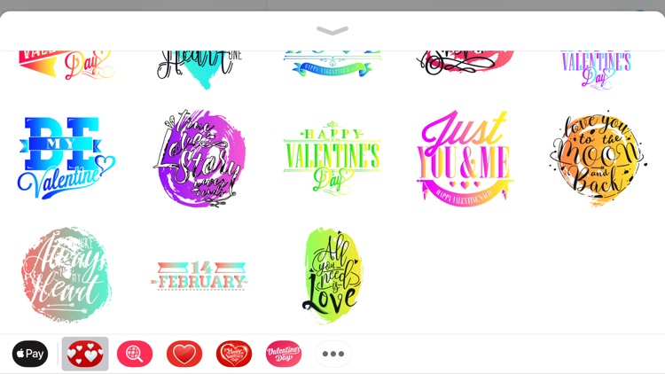 Vlaentine's Day Love Stickers screenshot-3