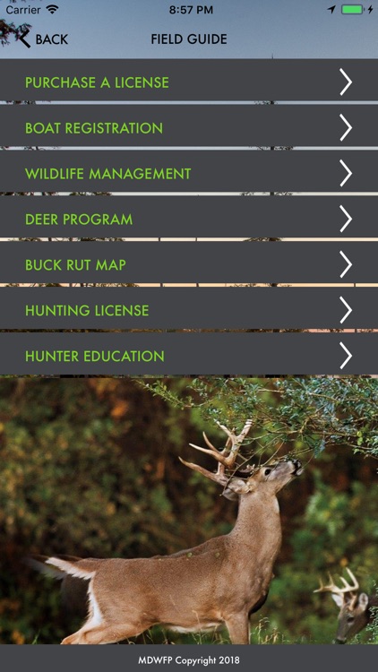 MDWFP Hunting & Fishing
