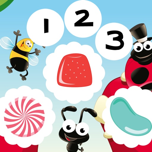 123 Counting Candy & Sweets To Learn Math & Logic! Free Interactive Education Challenge For Kids icon