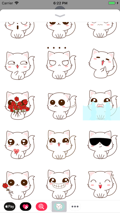 Funny Kitty Animated Stickers screenshot 2