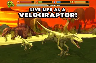 Jurassic Life: Velociraptor Dinosaur Simulator - Screenshot 1