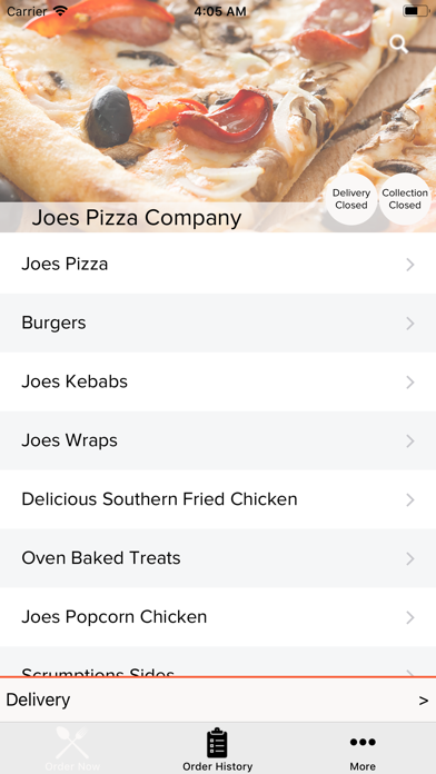 How to cancel & delete Joes Pizza Company Birmingham from iphone & ipad 2